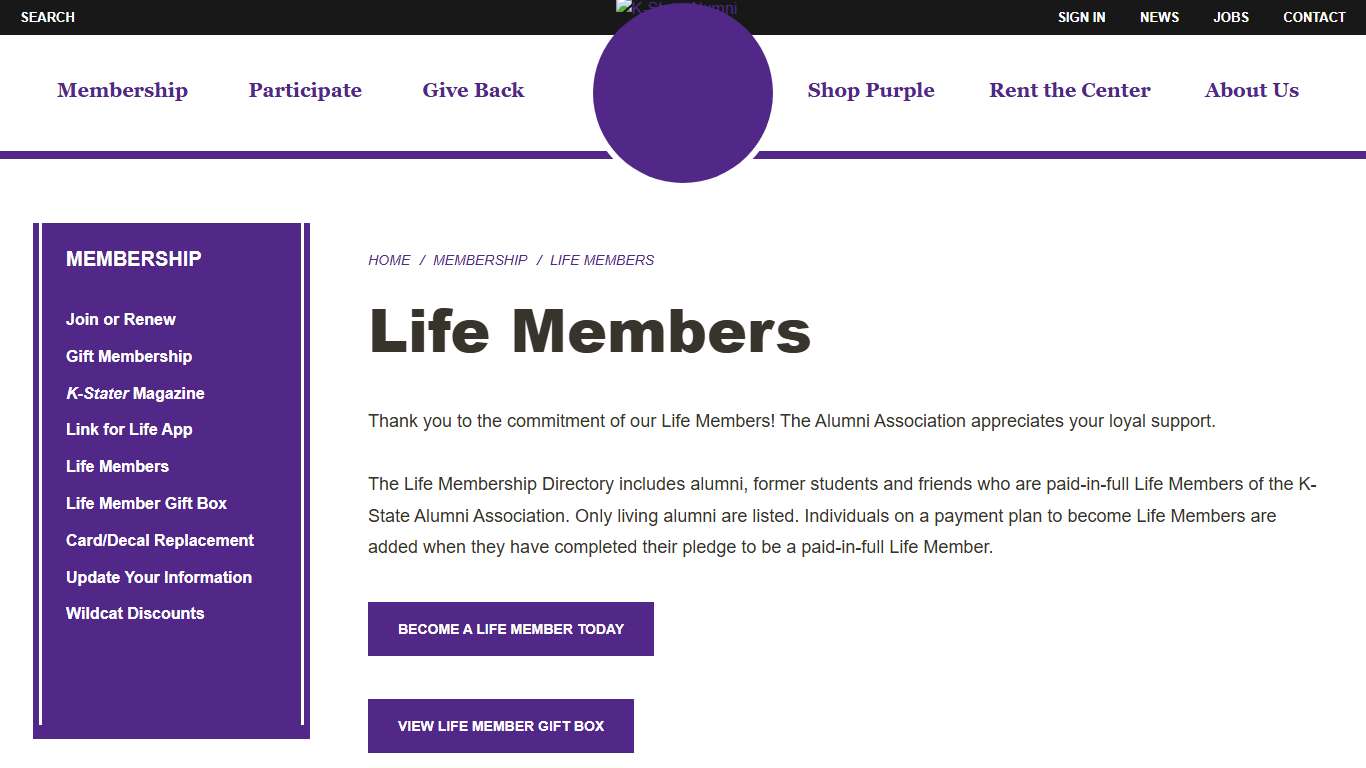 Life Members K-State Alumni Association